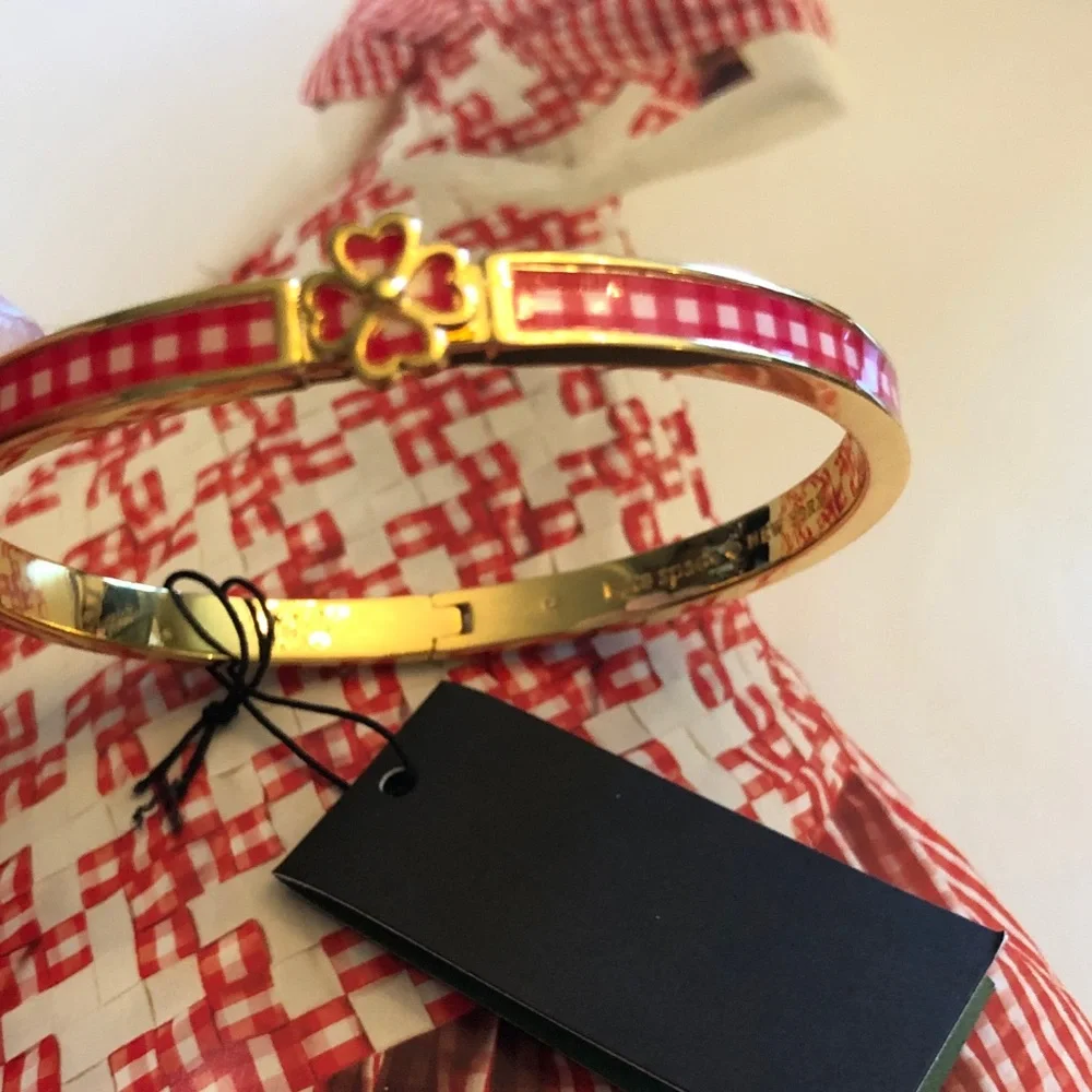 Authentic New with tag. kate spade Hinge Bangle Bracelet - Picture 4 of 7